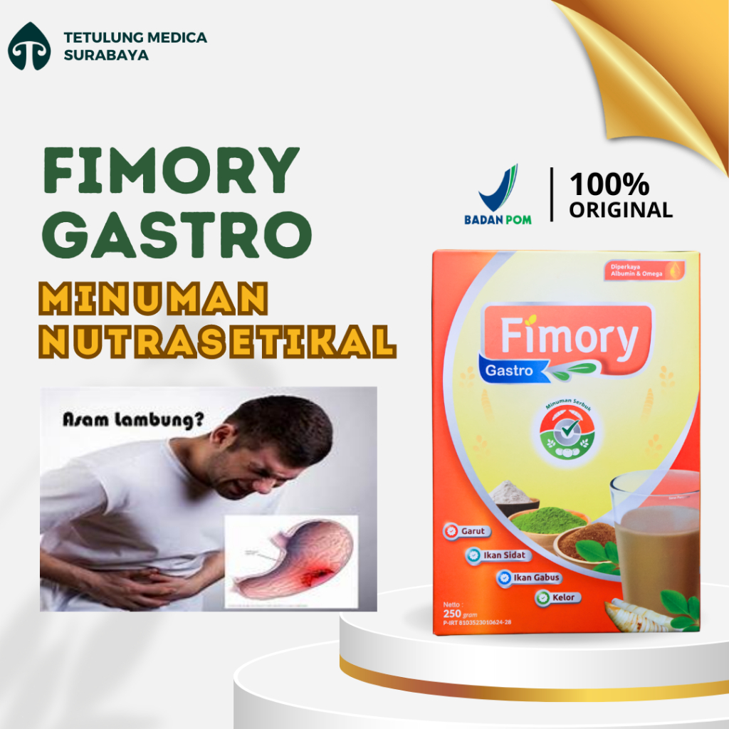 

Fimory Gastro Minuman Nutrasetikal Atasi Asam Lambung dan Masalah Pencernaan