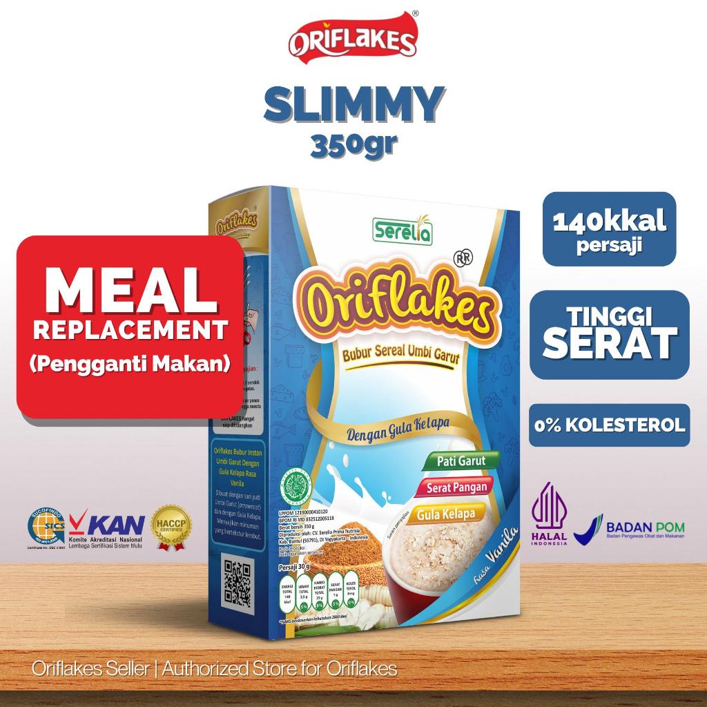 

ORIFLAKES SLIMMY Diet Sereal Umbi Garut 350 Gram