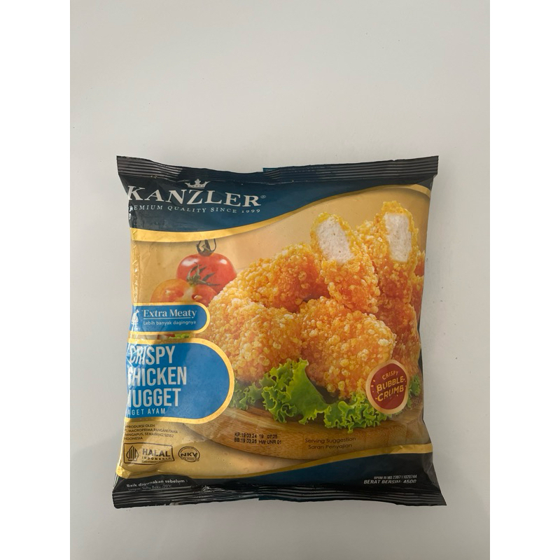 

KANZLER Crispy Chicken Nugget 450Gr