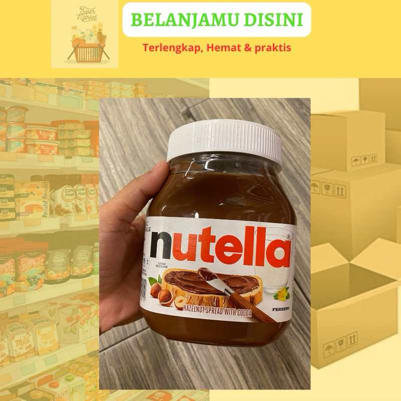 

Nutella hazelnut spread with cocoa 680 gram