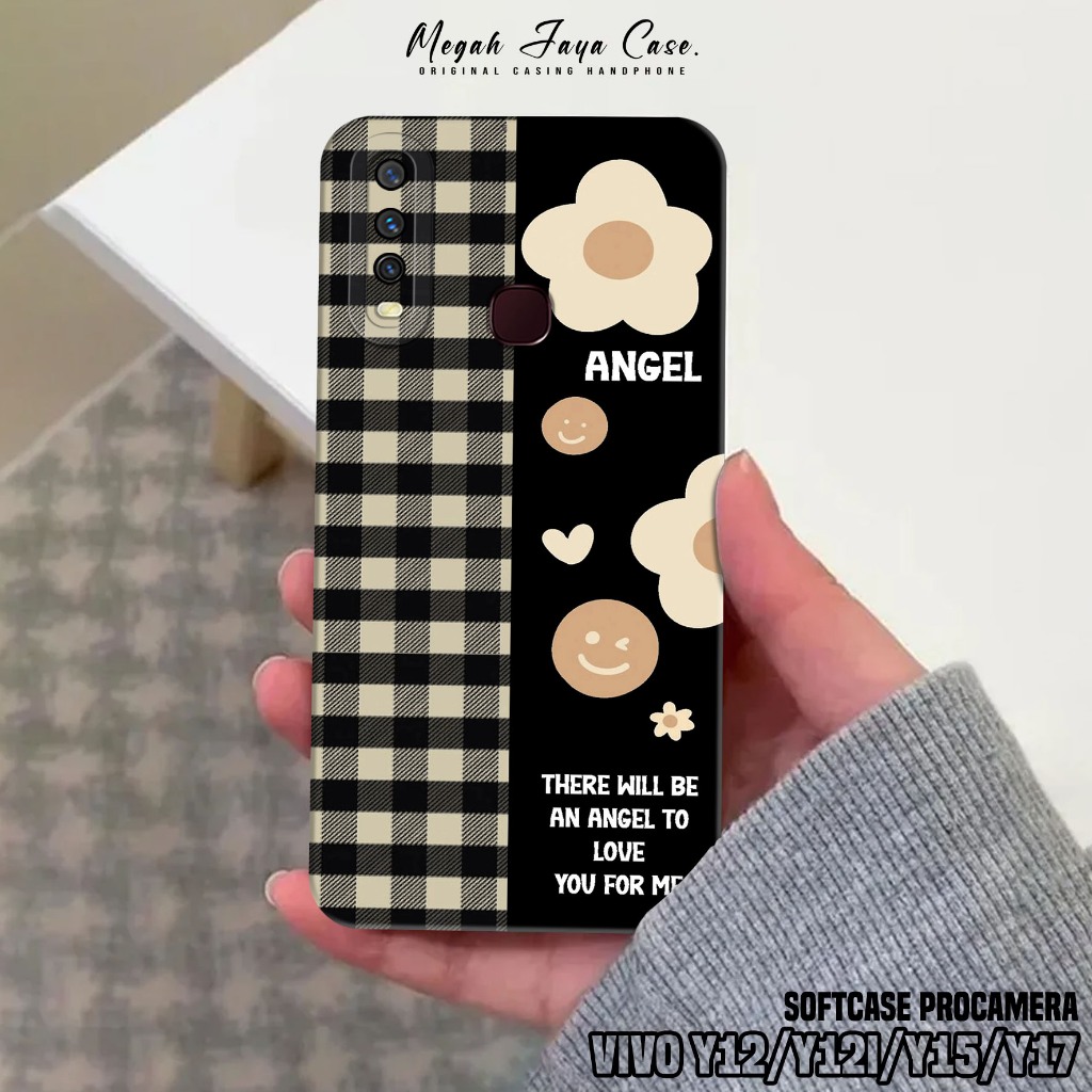 Casing Hp VIVO Y12/Y15/Y17 - Case VIVO Y17/Y15/Y12 Motif BUNGA - Case Terbaru - Mika Hp - Cover Hp -