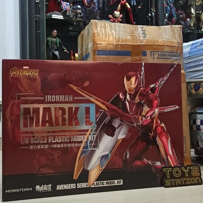 Morstorm model kit Iron Man Mark 50 L Deluxe