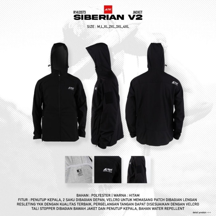 Jaket Pria Arei Siberian V2 Arei Outdoorgear