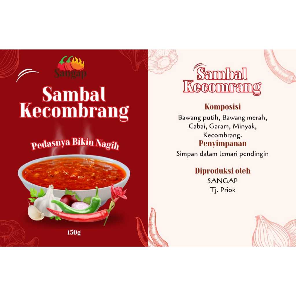 

SANGAP Sambal Kecombrang Botol