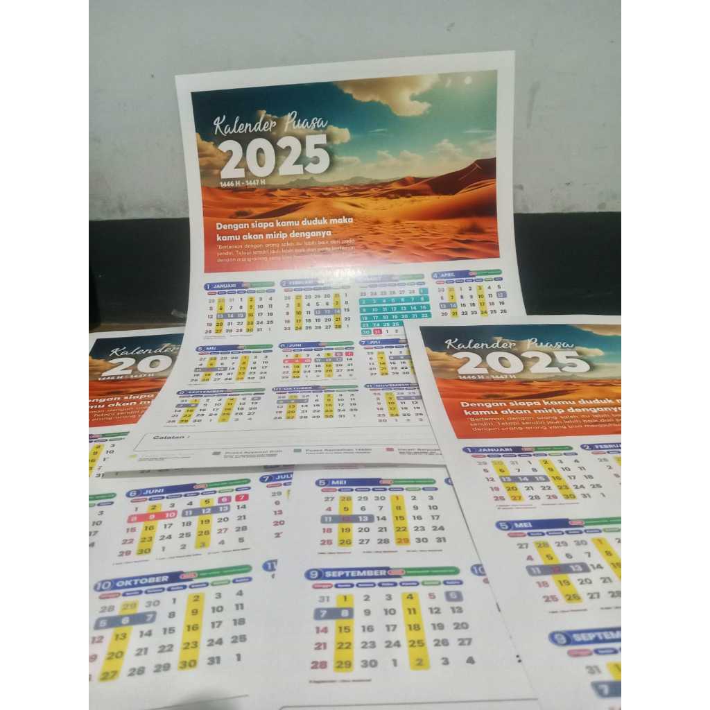 

Kalender Puasa 2025 I Komplit I Ukuran A3+