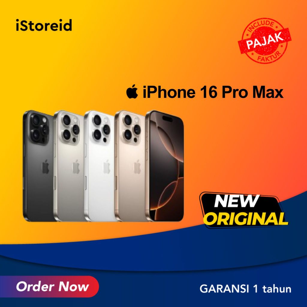 iPhone 16 Pro Max Dual Nano SIM 256GB 512GB 1TB