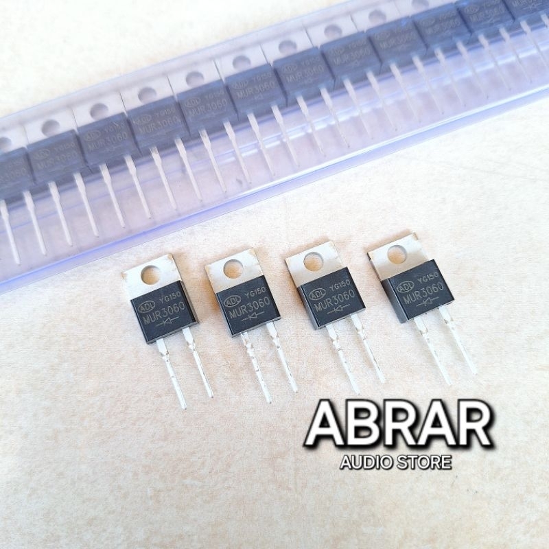 DIODA MUR3060 TO-220 2PIN 30A 600V MUR 3060