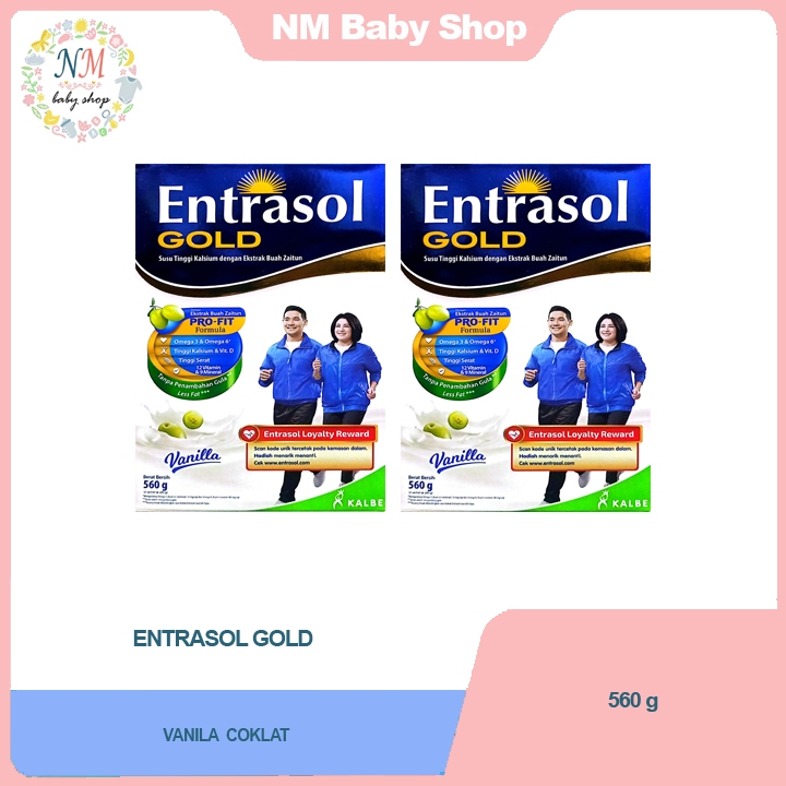 

ENTRASOL GOLD PROFIT 560GR COKLAT VANILA 560 GR SSKD NM