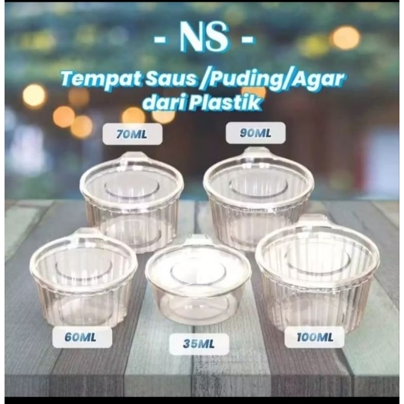 Cup Puding NS ukuran 60 ml