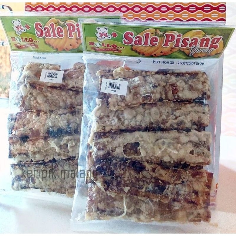 

sale pisang goreng kering