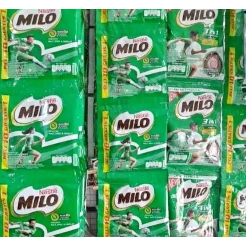 

Milo 1 renceng isi 10 saset