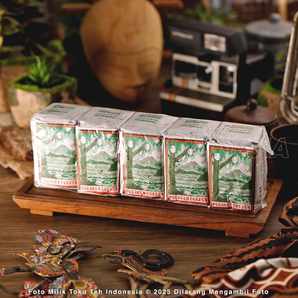 

Teh Indonesia - Teh CAP POHON DUREN 1 Bal (1pcs x 5) Teh Tubruk Asli Indonesia Teh Melati Jasmine Tea Indonesian Heritage Tea