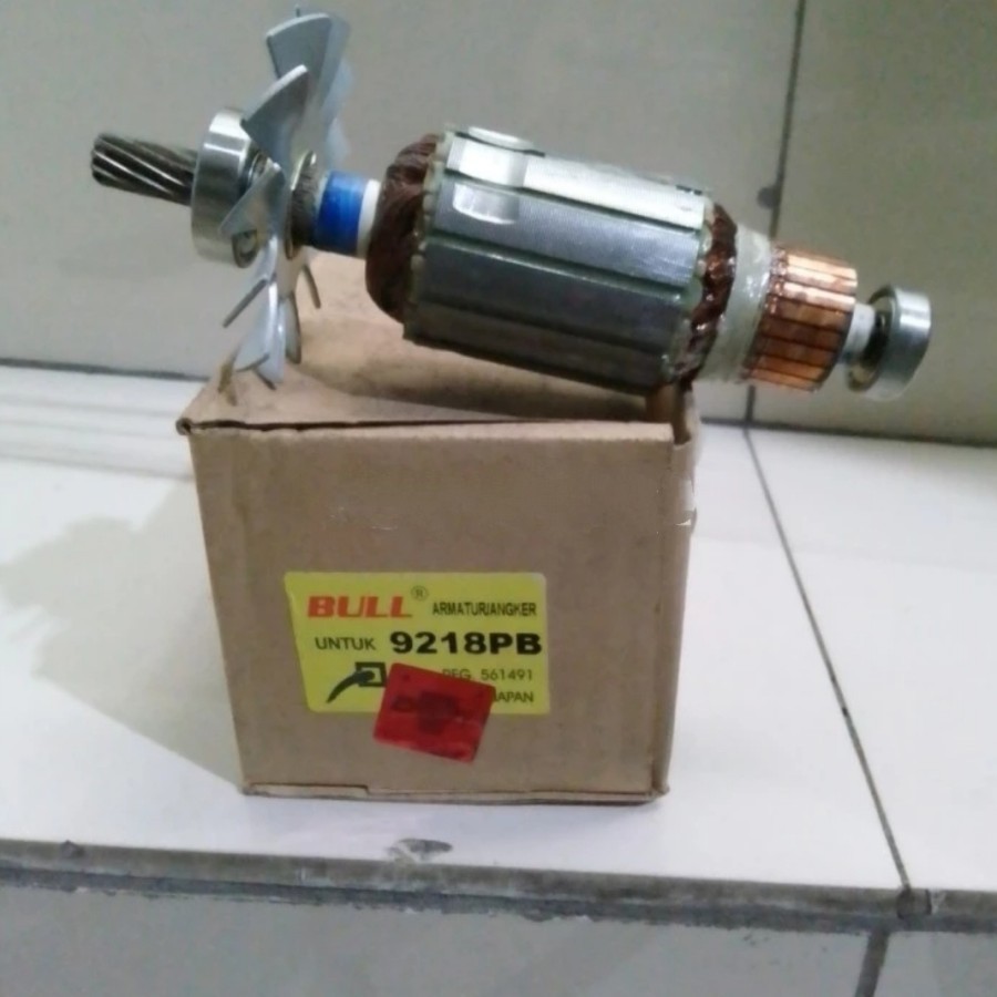 BULL ARMATURE ANGKER 9218PB UNTUK MESIN POLISHER MAKITA 9218 PB