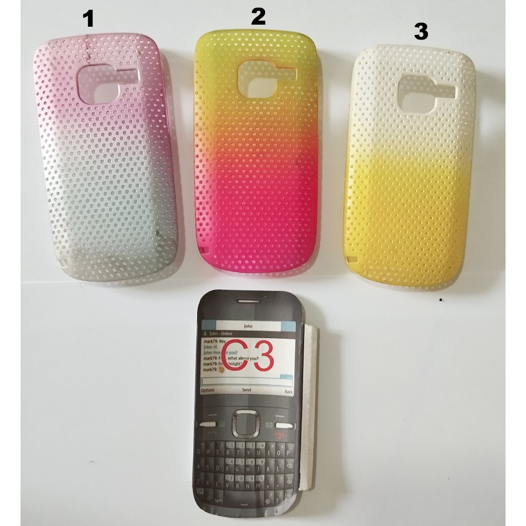 NOKIA HARDCASE NOKIA C3 CASE JARING WARNA