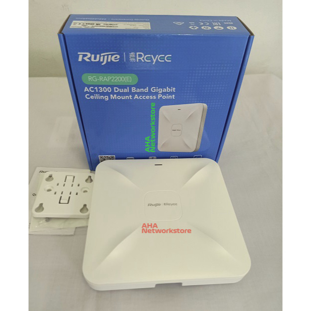 RG RAP2200E Ruijie RAP2200-E AC1300 WiFi5 Dualband Ceiling Access Point Ruijie RG RAP2200(E) Ruijie 