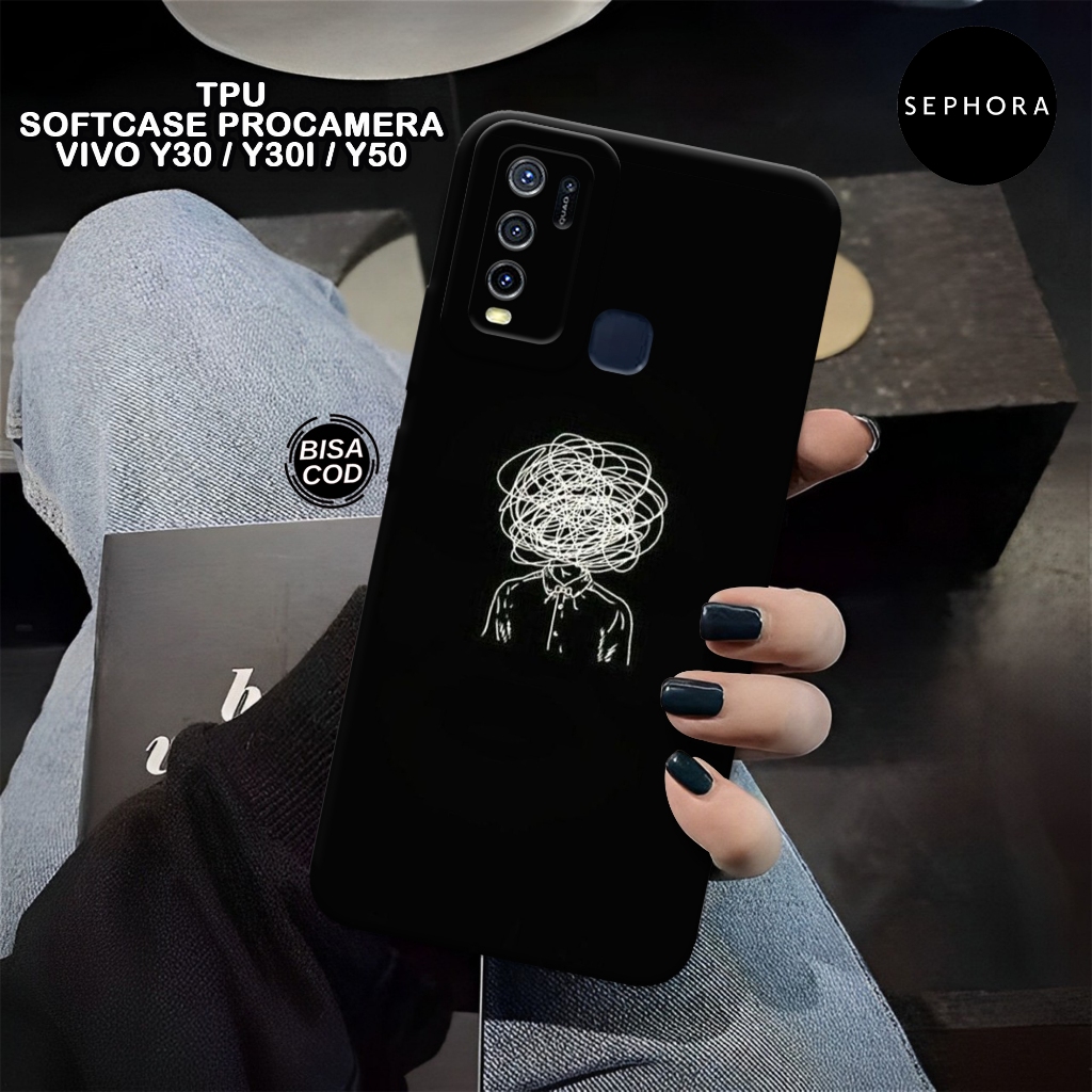 Case VIVO Y30 Y30i Y50 Terbaru - Fashion Case Aesthetic - Softcase VIVO Y30 Y30i Y50 - Case Pro Came