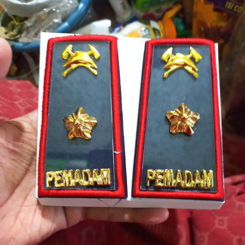 pangkat damkar 3d pangkat pemadam 3d