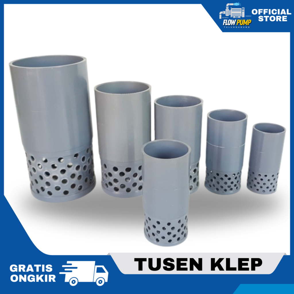 tusen klep 2 inch dan 1,5 inc klep pompa air modifikasi pompa air PVC
