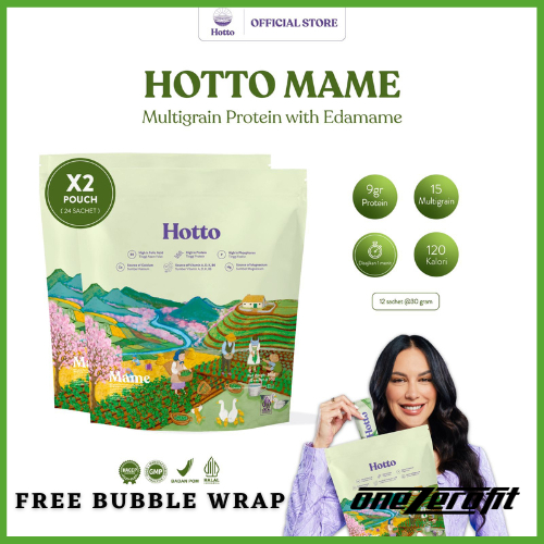 

HOTTO MAME PURTO 24 Sachet Multigrain Edamame