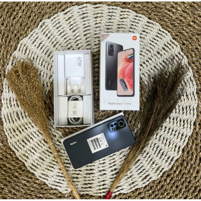 XIAOMI REDMI NOTE 12 PRO 8/256 SECOND MULUS FULLSET ORI RESMI INDONESIA