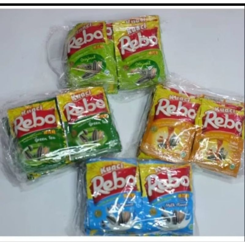 

Kuaci rebo sachet 1 pack isi 20 pcs cemilan enak kwaci 13gram