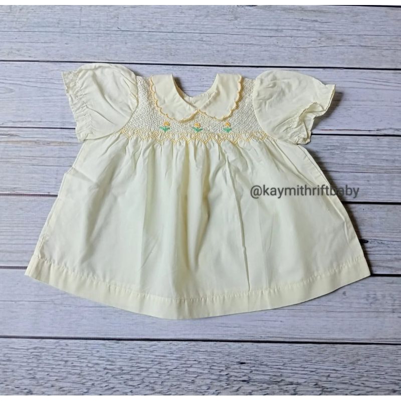 smocked dress baby