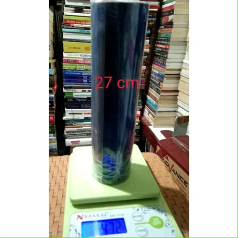 

Sampul plastik bening mika roll ketebalan 0,05 mm, 27 cm & 34 cm