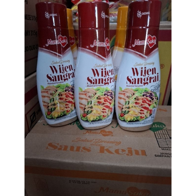 

Wijen Sangrai Salad Dressing Mamasuka 300Gr