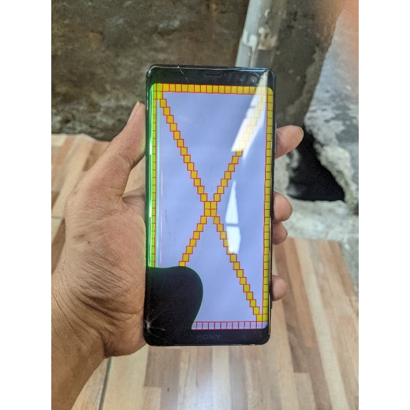lcd Xz3 ori copotan minus