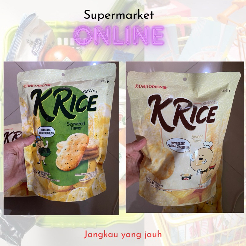 

TERMURAH DELFI K'RICE KREKERS ORION 64,8 Gr