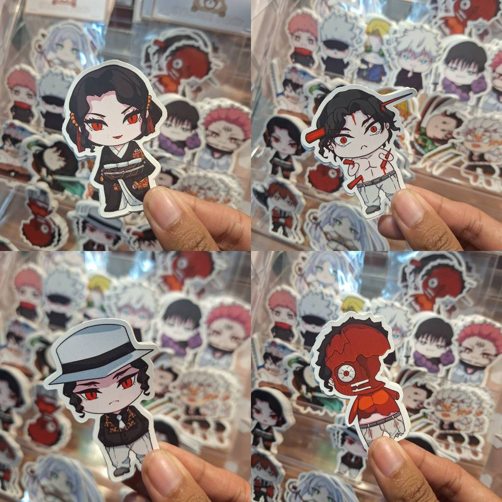 

sticker chibi muzan in 4 versions | aksamerch