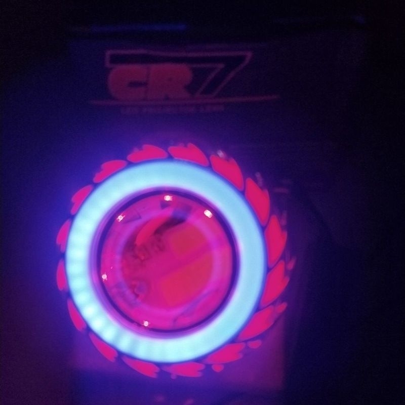 lampu depan proji led lens