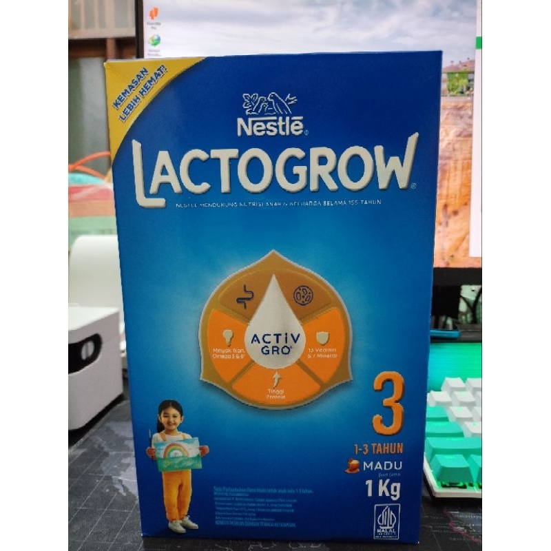 

Susu Lactogrow 3+
