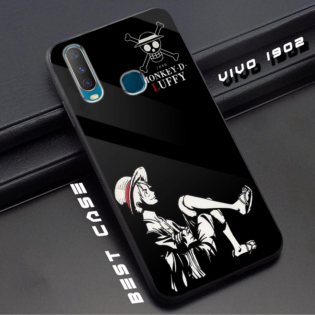 Case VIVO 1902 - Casing Hp VIVO 1902 - Motif ( OP ) - Silikon Hp  VIVO 1902 - Softcase Glass Kaca - 