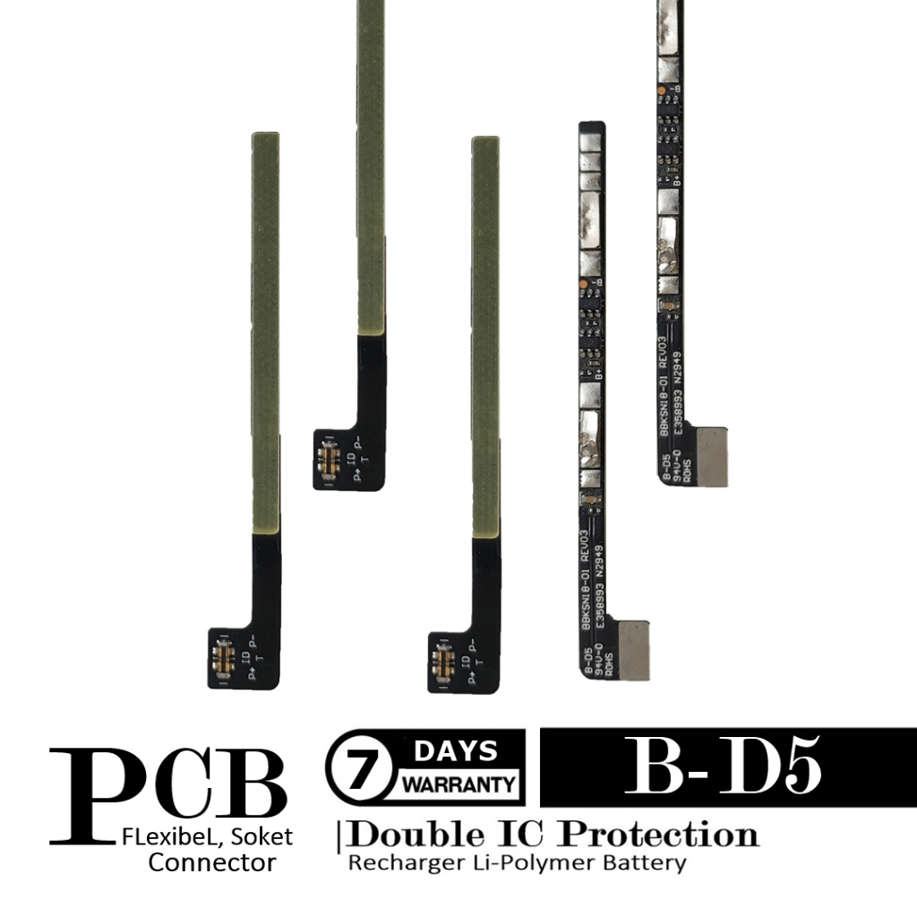 Papan PCB Konektor Baterai Flexibel Soket Vivo V7 1718 Y75 V2142 BD5 B-D5