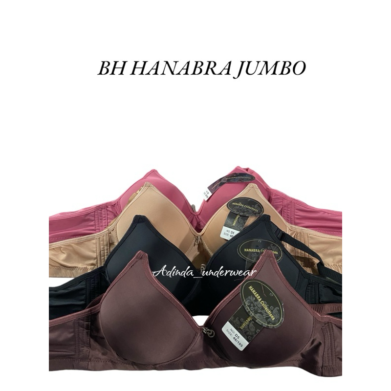 ADINDA~ BRA HANABRA JUMBO / BH BUSA HANABRA TANPA KAWAT / BH BUSA JUMBO