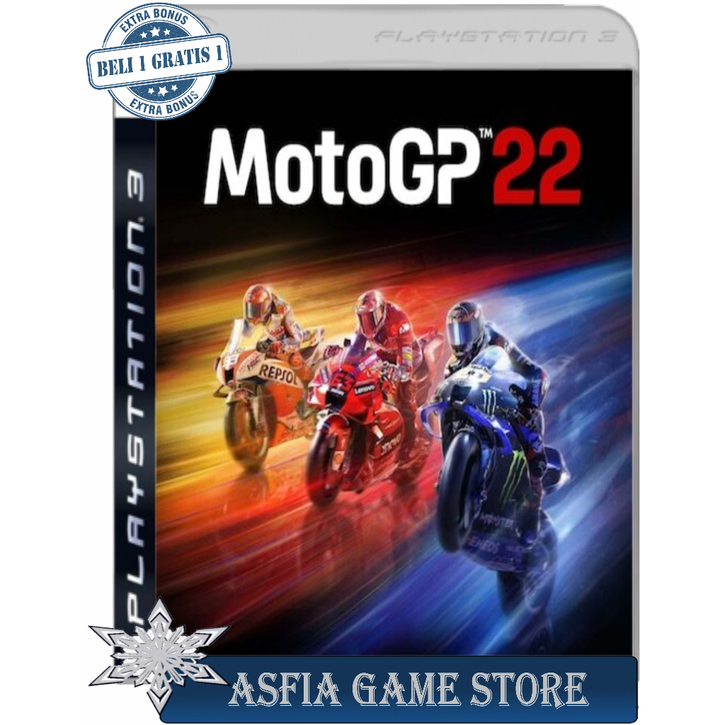MotoGP 22 DVD Kaset Game PS3 PKG CFW HEN MULTIMAN