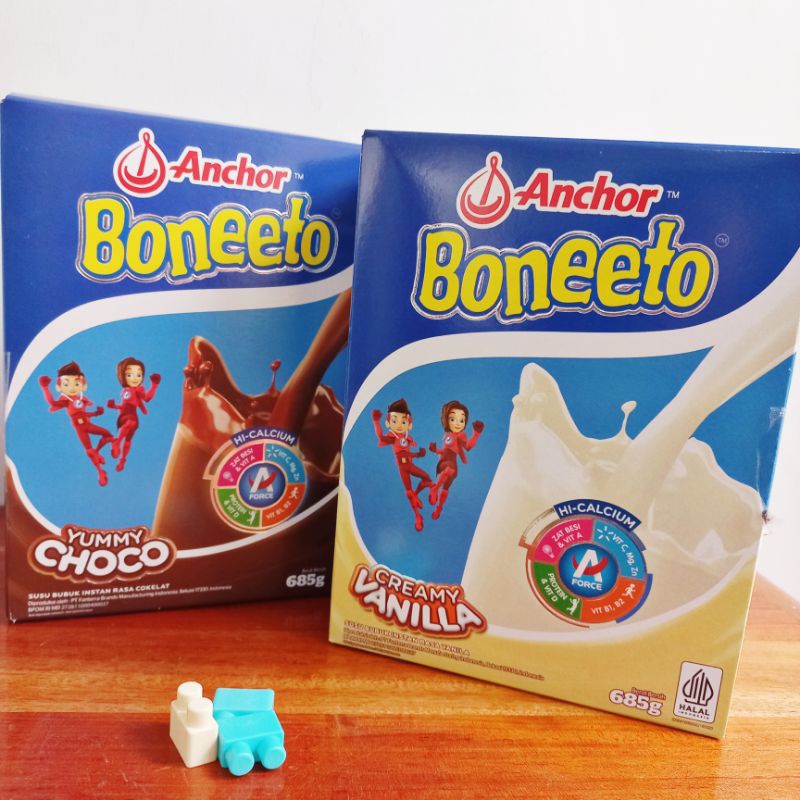 

Boneeto Susu Bubuk Anaka Sekolah Yummy Choco Cokelat - Vanila 685 g