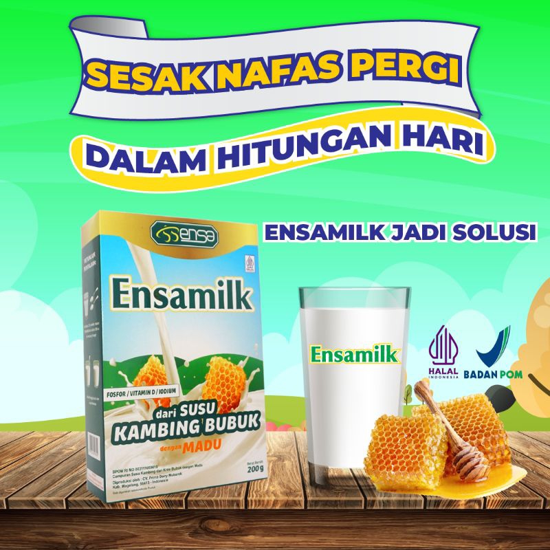 

Susu Kambing Etawa Ensamilk 200gr Original