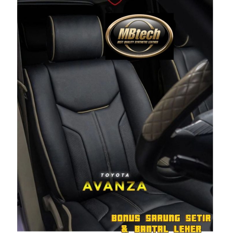 SARUNG JOK MOBIL EMBITECK AVANZA X SENIA VELOS FUL 3 BARIS