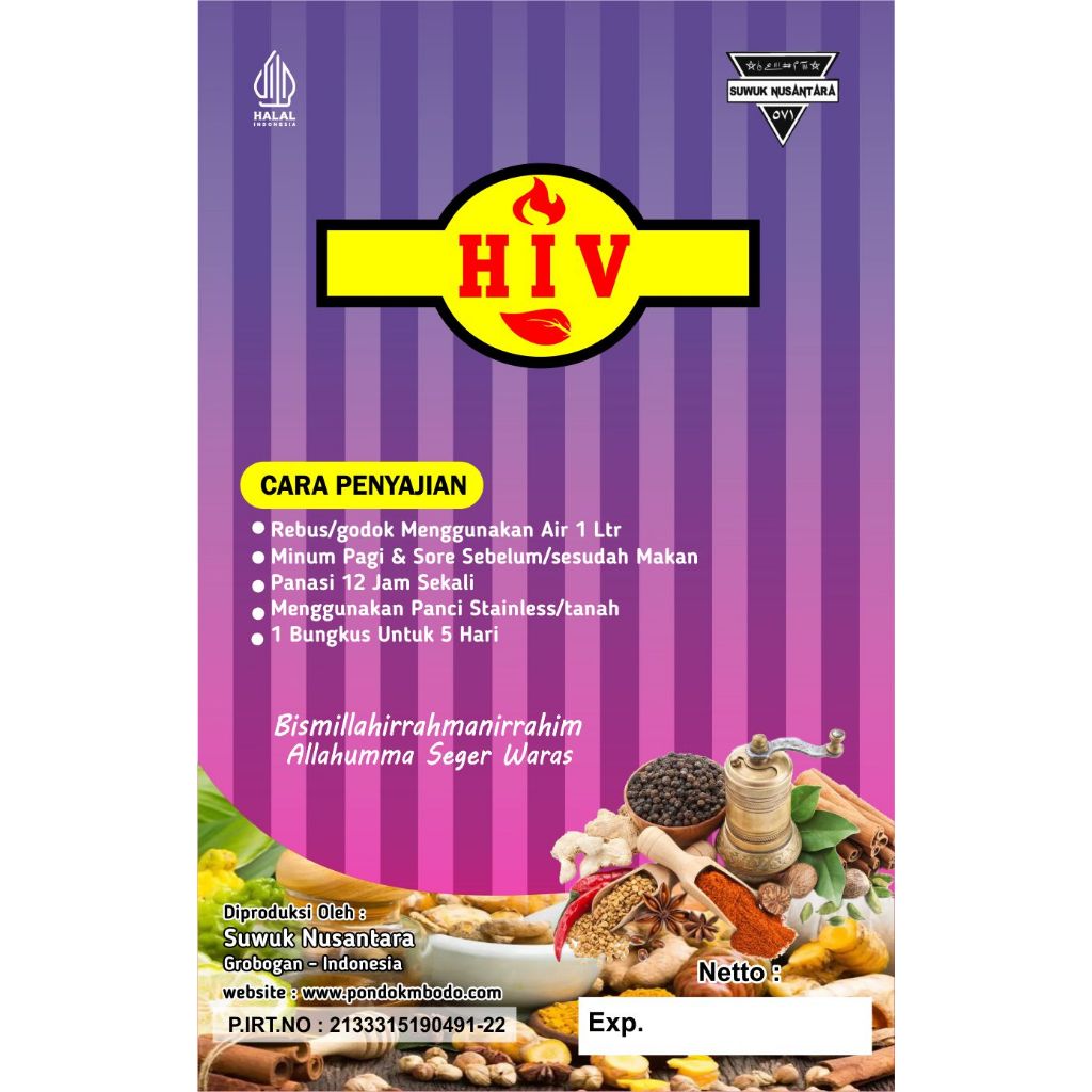 jamu herbal HIV ampuh sembuh permanen hiv aids STADIUM 1234 tanpa arv seumur hidup