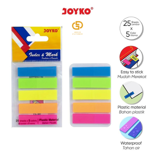 

Index & Mark Penanda Pembatas Joyko IM-43 Plastik (1 Pcs)