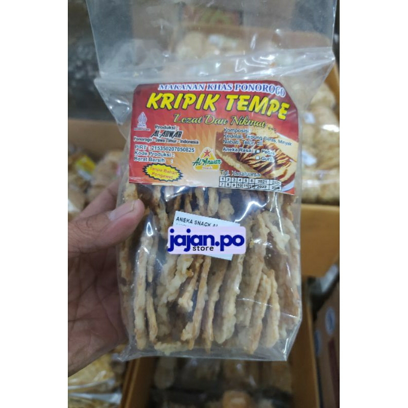 

Kripek Tempe Al Anwar Jajanan Khas Ponorogo Lezat dan Nikmat