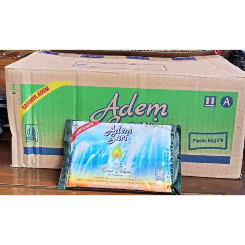 

Adem Sari sachet isi 8 PC per Pack