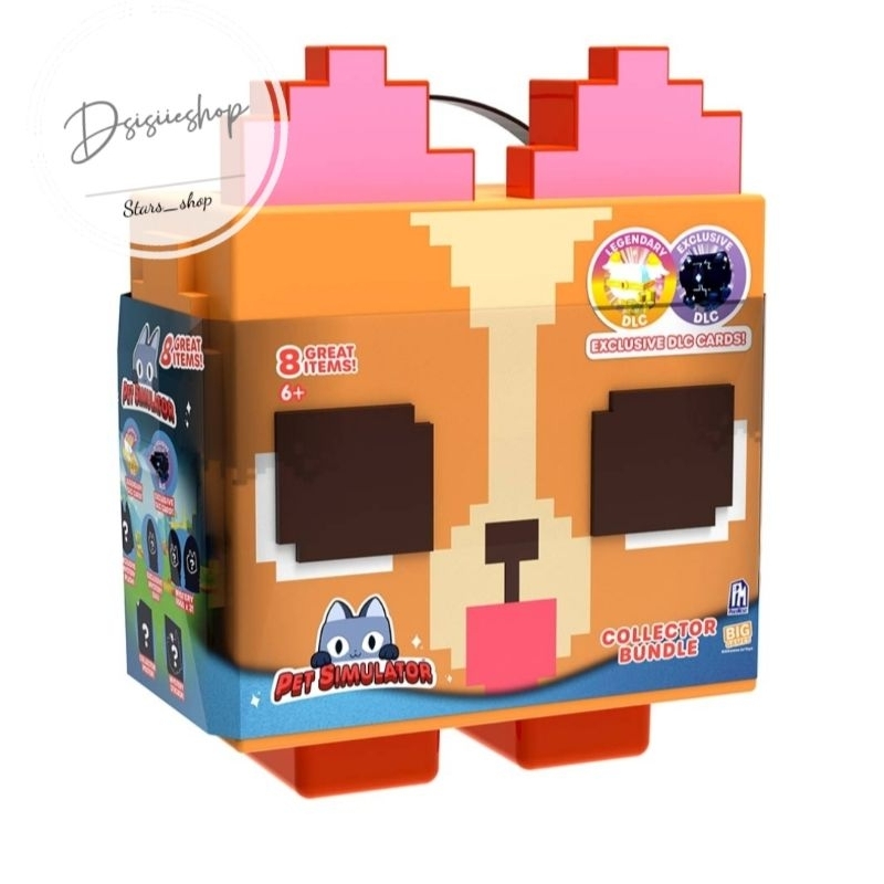 PET SIMULATOR pixel corgi bundle playset 8 item include DLC kode Roblox Original