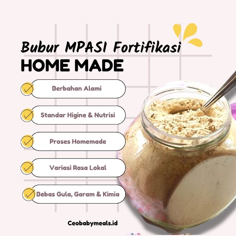 BUBUR BUAH BAYI - BUBUR MPASI  BUAH - BUBUR BAYI - BUBUR MPASI