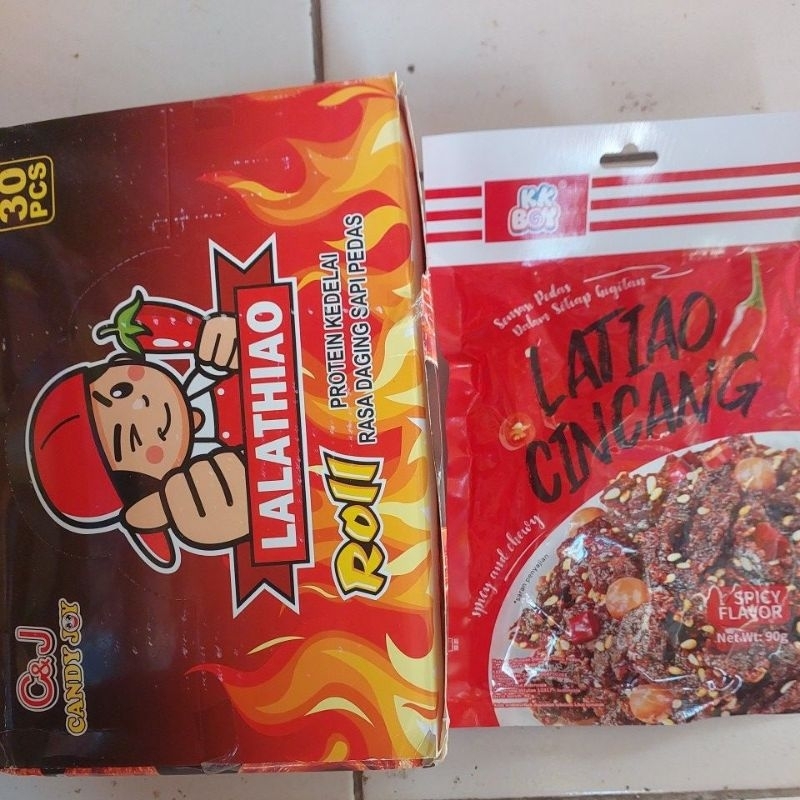 

bundling latiao roll + latiao cincang