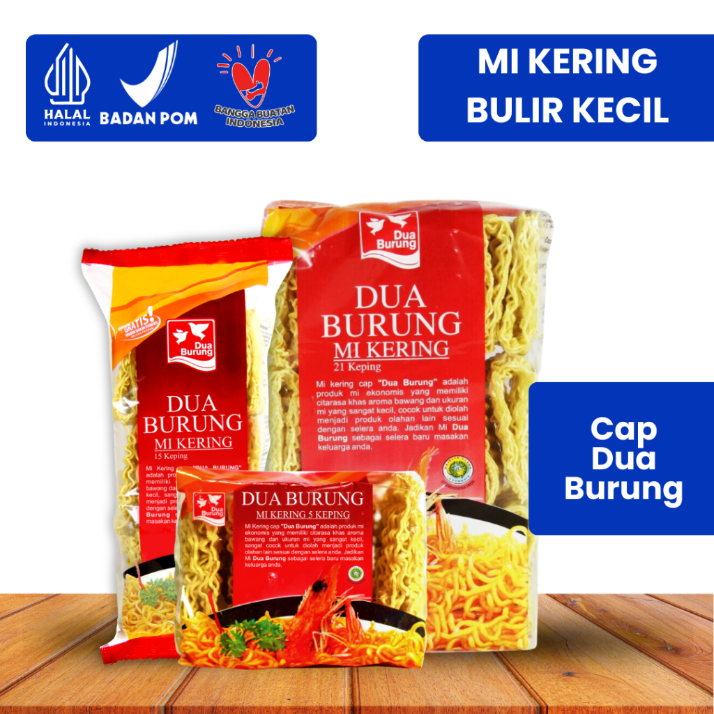 

MI KERING BULIR KECIL CAP DUA BURUNG