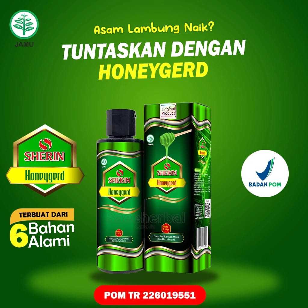 

Madu Sherin Honey Gerd Herbal Lambung Asli 210 Gram Mengatasi Maag dan Infeksi Lambung Atasi Masalah Asam Lambung Maag GERD Maag