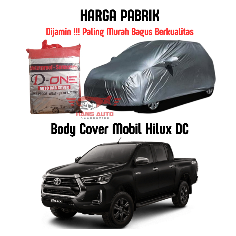 Body Cover Mobil Sarung Mobil Selimut Mobil Hilux DC Hilux DC